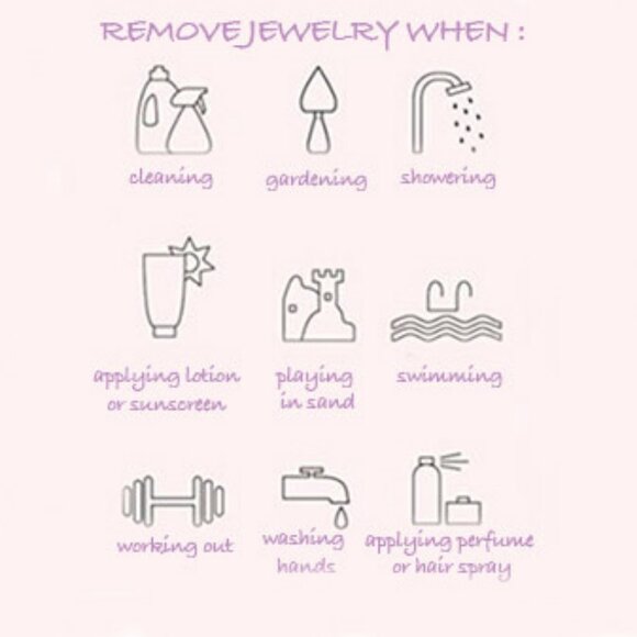 18K Gold Plated Hand Necklace | Colorful Cubic Zirconia - Picture 3 of 3